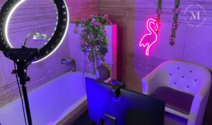 Интерьер внутри вебкам студии Mak Studio