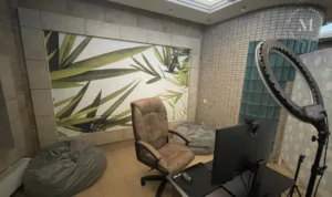 Рабочее место модели вебкам в Новосибирске в Mak Studio